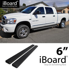 Iboard Stainless Steel 6 Side Steps Fit 06-08 Dodge Ram 150025003500 Mega Cab