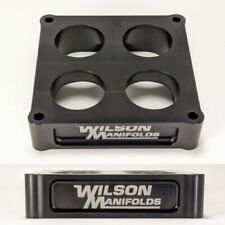 Wilson Manifolds 024130 4500 Carb Spacer - 1.50 Tapered Lightweight 2 Bore