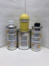 Canary Yellow Quart Kit Single Stage Acrylic Enamel Car Auto Paint Kit