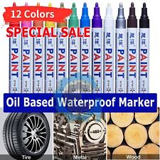 Tire Paint Marker Pen Car Tyre Rubber Permanent Universal Waterproof Oil Based