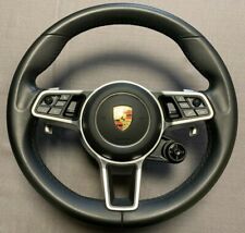 Porsche Steering Wheel Macan Cayman 911 Cayenne Panamera Black Heated