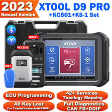 Xtool D9 Pro Kc501 Ks-1 Auto Diagnostic Scan Key Programming Online Coding Tool