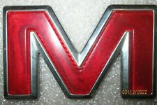 1988-1989-1990-1991 Gmc Truck Pick Up Tail Gate Badge Emblem Flag M Original