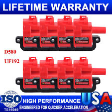 8 Pack High Performance Ignition Coil Set For Chevy Gmc Ls1 Ls6 D580 C1144 Uf192