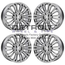 19 Chrysler 300 Pvd Bright Chrome Wheels-w Rims Factory Oem 2419 Exchange 20...