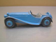 Dinky Toys 38f Jaguar Ss 100 Sports Blue With Hubs Hubs Made In England