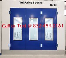 Tej-70 Full Down Draft Paint Booth W Basement 21980