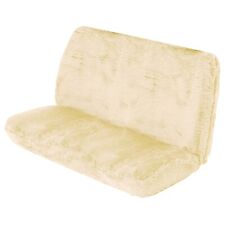 Sheepskin Bench Rear Seat Covers Universal Faux Fur