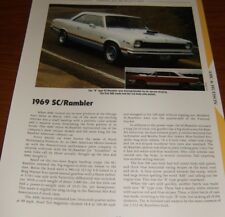 1969 Amc Scrambler Rambler Sc Specs Info Photo 69 390 Hurst American Motors