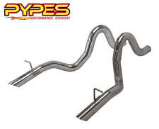 1987-1993 Ford Mustang Lx 5.0 Pypes Tfm15 Stainless 3 Exhaust Tail Pipes