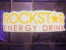 Rockstar Energy Drink Decal 3.5x1 Self Adhesive Fast Usa Shipping Waterproof
