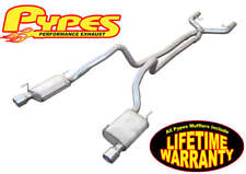 2005-2010 Ford Mustang V6 4.0 True Dual Cat Back Exhaust System - Pypes Sfm68
