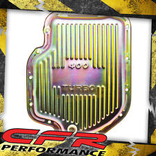 For Chevy Gm Turbo Th-400 Steel Transmission Pan - Zinc