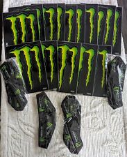 Monster Energy Lot 15 Iconic M Stickers 4 Lanyards . New