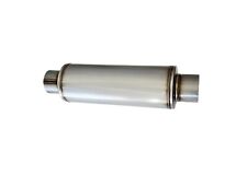 Muffler 3 Inletoutlet 19 Overall 5 Round Body Performance Hi-flow Exhaust