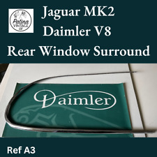 Jaguar Mk2 Daimler V8 Chrome Rear Screen Surround Lh