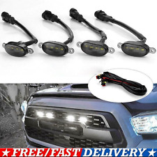 For Jeep Grand Cherokee 2003-2021 Front Grille Led Light Raptor Style Grill 4 X