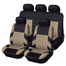 Polyester Car Seat Covers Protectors Cushion Universal 5-sits Suv Full Set Cover