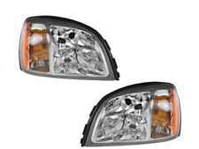 For 2000-2002 Cadillac Deville Headlight Assembly Set 35648dx 2001