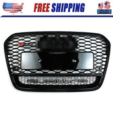 For 2012-2015 Audi A6 S6 C7 Rs6 Front Radiator Grill Upper Grille With Quattro