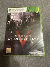 Armored Core Verdict Day Xbox 360 2013 R3 Asian English Chinese Text Sealed