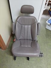 Gray Leather Moveable Van Seats