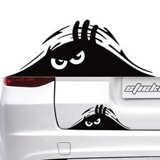 White Eye Monster Peeper Scary Car Bumper Window Vinyl Decal Sticker Accessories