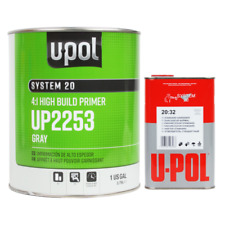 U-pol 2253 2323 2k 41 Gray High Build Urethane Primer Kit Gallon
