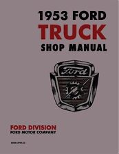 1953 Ford Truck Shop Manual