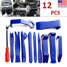 12 Auto Trim Removal Tool Kit Car Panel Door Dashboard Fastener Remover Pry Set