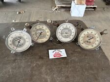Lot Of 4 1935 1936 Ford Speedometers For Parts Or Repair