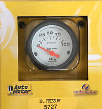 Auto Meter 5727 Phantom Oil Pressure Gauge Electric 0-100 Psi 2 116 Sender Inc