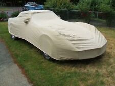 Corvette C3 Premium Flannel Indoor Car Cover - Tan 1968-1982