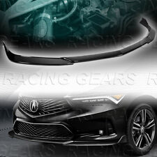 Painted Black Front Bumper Lip Spoiler Splitter For 23-24 Acura Integra A-spec