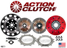 Action Twin Disc Clutch Kit For 08-15 Mitsubishi Lancer Evo 10 X Gsr 4b11t Turbo