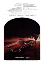 1970 Ford Thunderbird The New Bird Vintage Print Ad