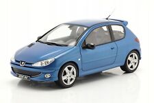 Peugeot 206 Rc 2003 Recife Blue Diecast Model Car Toy 118 Scale Otto Mobile