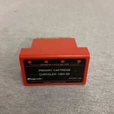 Snap On Scanner Chrysler 1983-92 Primary Cartridge Mt25001392