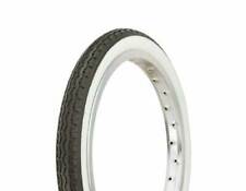 New Genuine Duro Bicycle Smooth Tire In 16 X 1.75 Whitewall Slick Iii Tread