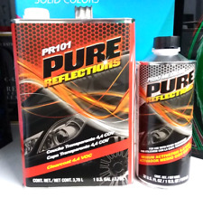 Pure Reflections Auto High Gloss Urethane 41 Medium Clear Coat Gallon Kit Usa