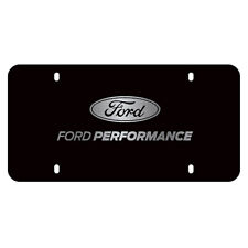 Oem New Ford Performance License Plate Stainless Steel Black Racing Motorsport
