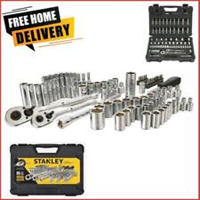 Sae Metric Mechanics Tool Set 85-piece Ratchet Socket Sets 14 In. And 38 In