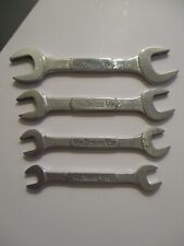 4 Vintage Snap On Tools Slim Line Stubby Wrenches J3236 J2428 J2022 J1618