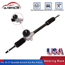 Power Steering Rack Pinion Assembly For 2012-2017 Kia Rio Hyundai Accent 1.6l