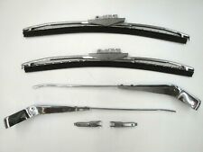 1957 1958 57 58 Ford Car Fairlane Wiper Blades Stainless 12 Inch New