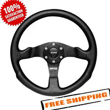 Momo Com35bk0b 3-spoke Competition Series Steering Wheel