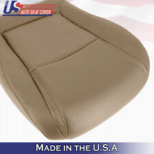 2003 To 2005 For Honda Pilot Driver Bottom Perforated Leather Seat Cover Tan