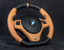Bmw Steering Wheel Custom Flat Bottom Paddle E90 E92 E93 335i 135i M3 Brown