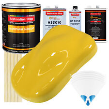 Daytona Yellow Gallon Urethane Basecoat Clearcoat Car Paint Fast Kit
