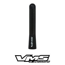 Vms Racing Black Carbon Fiber Short Billet Aluminum 3 Inch Roof Antenna
